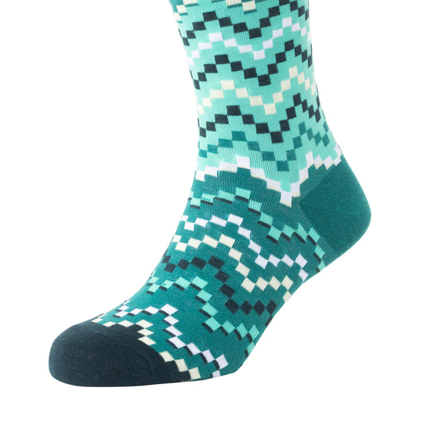Jade Valley Pixie Socks In Green - Myra USA