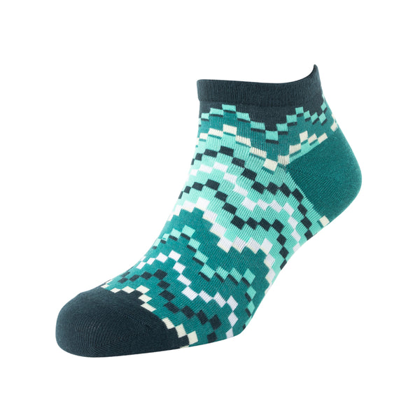Jade Valley PixieAnkle Socks In Green - Myra USA