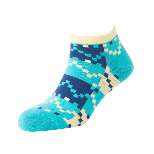 Buttercup Breeze Betty Ankle Socks In Blue - Myra USA