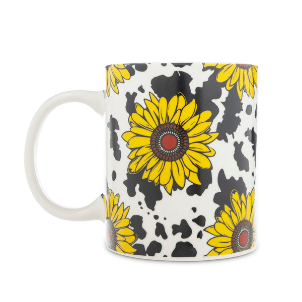 Sippin’ in the South Ceramic Mug in Sunflower Yellow - Myra USA