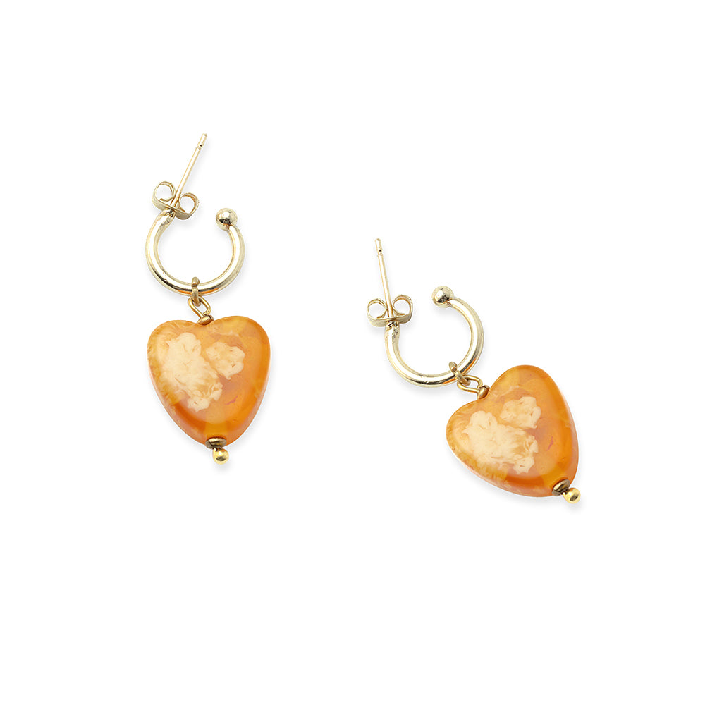 Sunset of Hearts Earrings - Myra USA