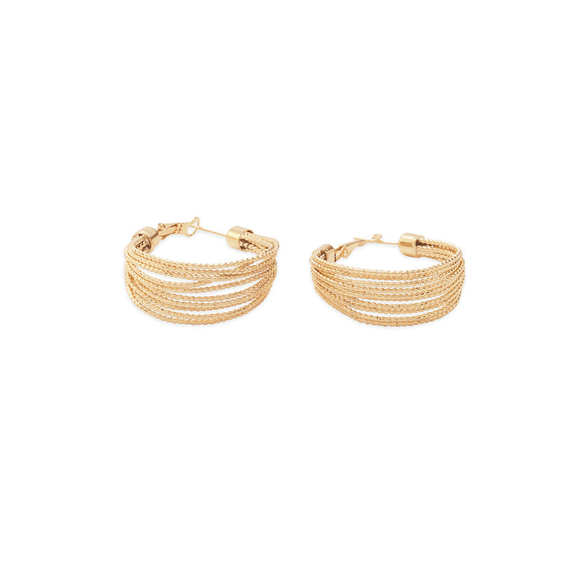 Dune Radiance Hoop Earrings