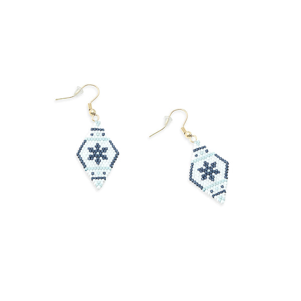 High Country Frost Beaded Earrings - Myra USA