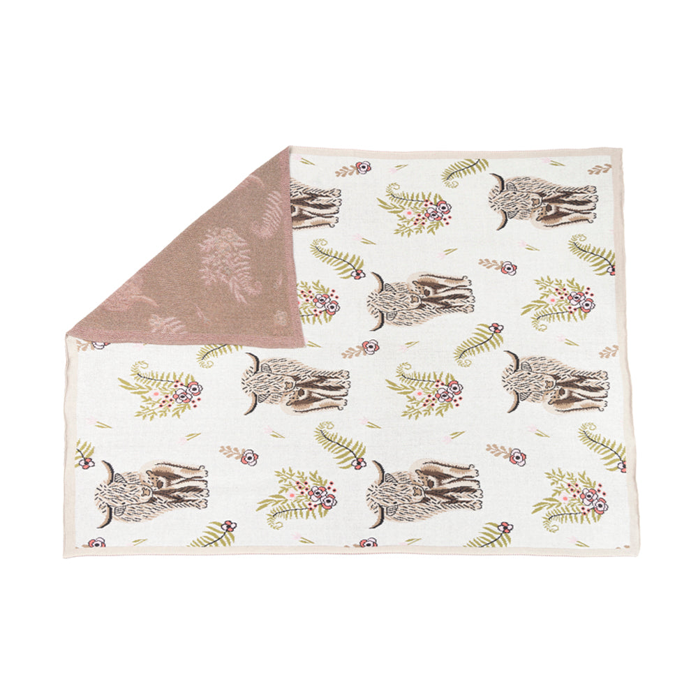 Myra Highland Bloom Throw