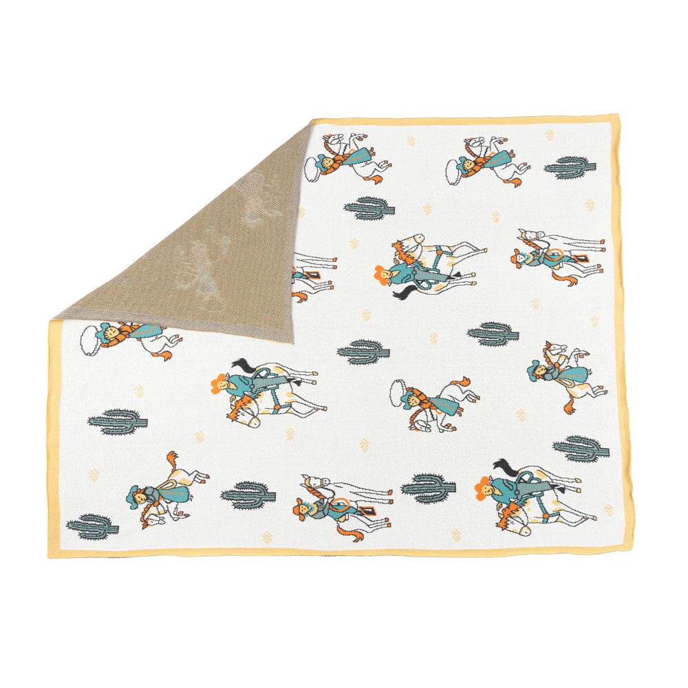 Myra Cowgirl Roundup Throw