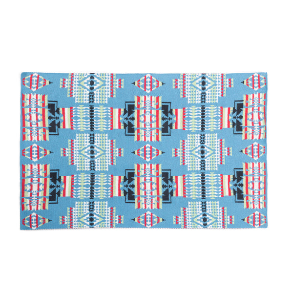 Mesa Mirage Knitted Cotton Kitchen Towel '' SET OF 2 '' in Aztec Blue - Myra USA