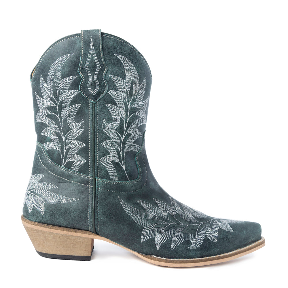 Desert Pearl Ankle Boots in Smoke - Myra USA