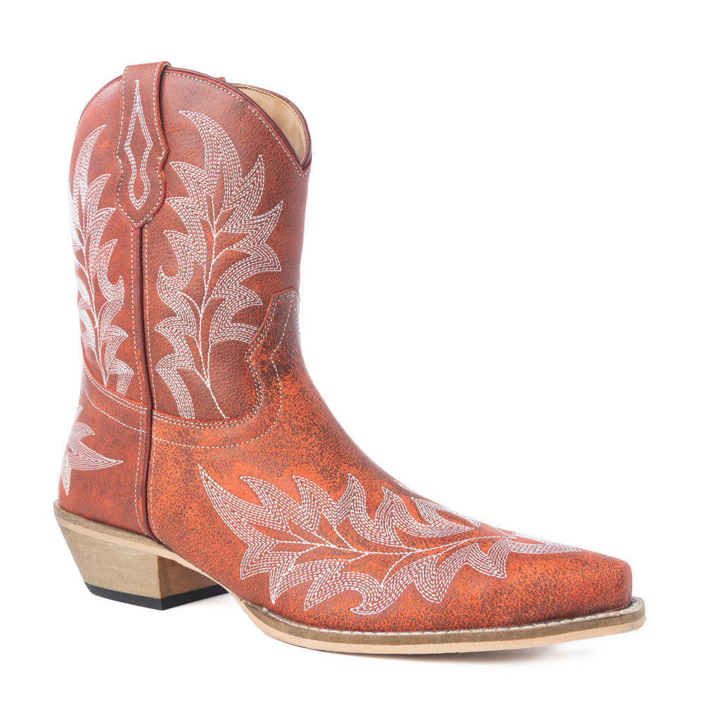 Desert Pearl Ankle Boots in Canyon Russet - Myra USA