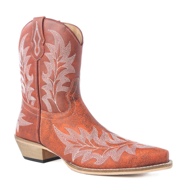 Desert Pearl Ankle Boots in Canyon Russet - Myra USA