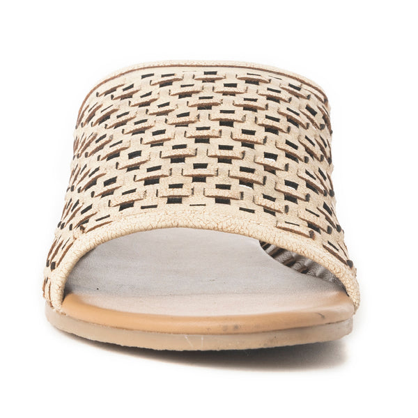Dawnlace Desert Curve Sandals in  Beige - Myra USA