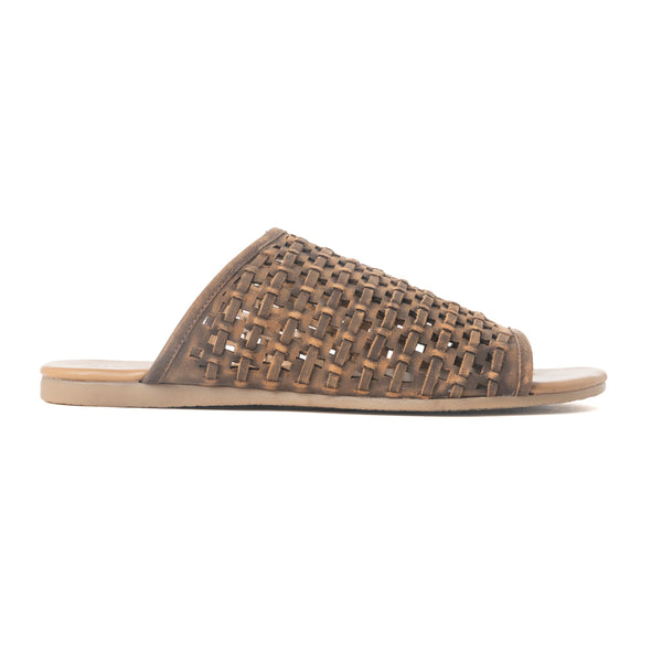 Dawnlace Desert Curve Sandals in Dusty Beige - Myra USA