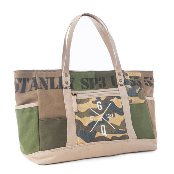 Myra Ranger’s Day Shoulder Bag in Desert Camo Green - Myra USA