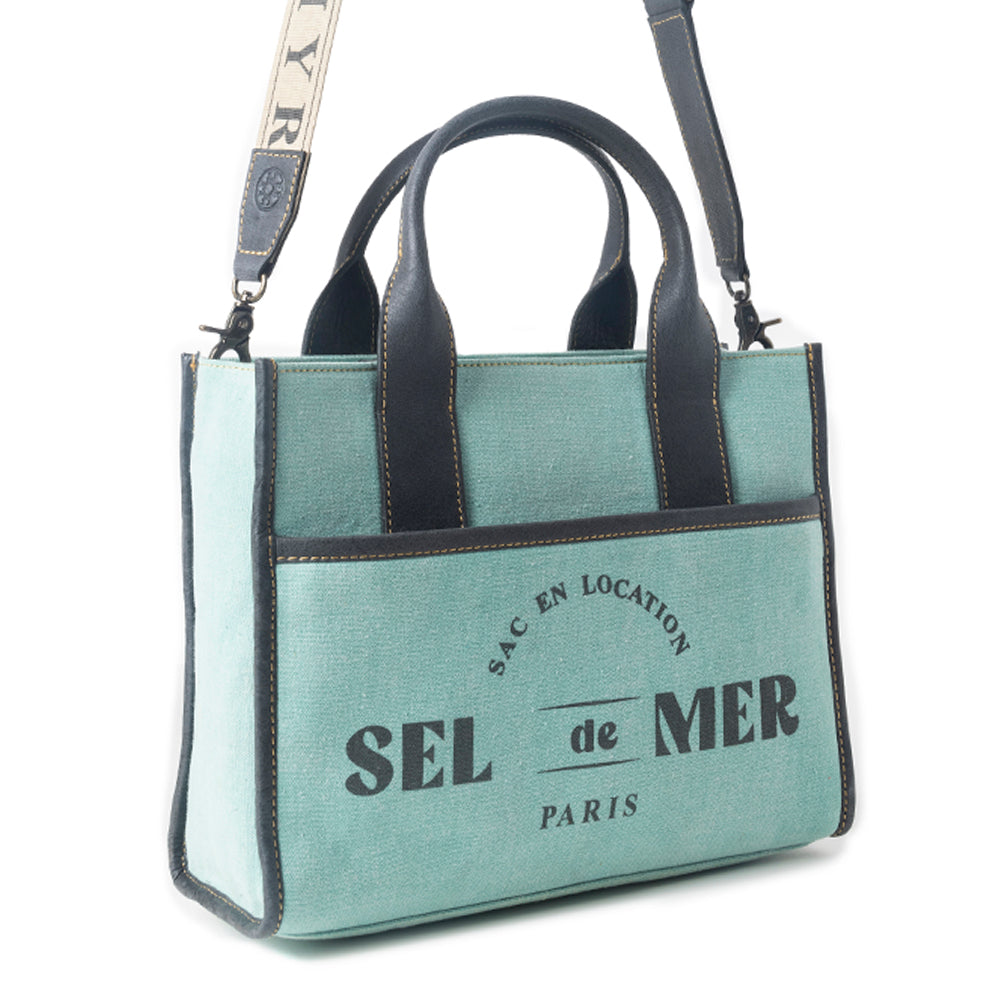 Sel de Mer Crossbody Bag in Green - Myra USA