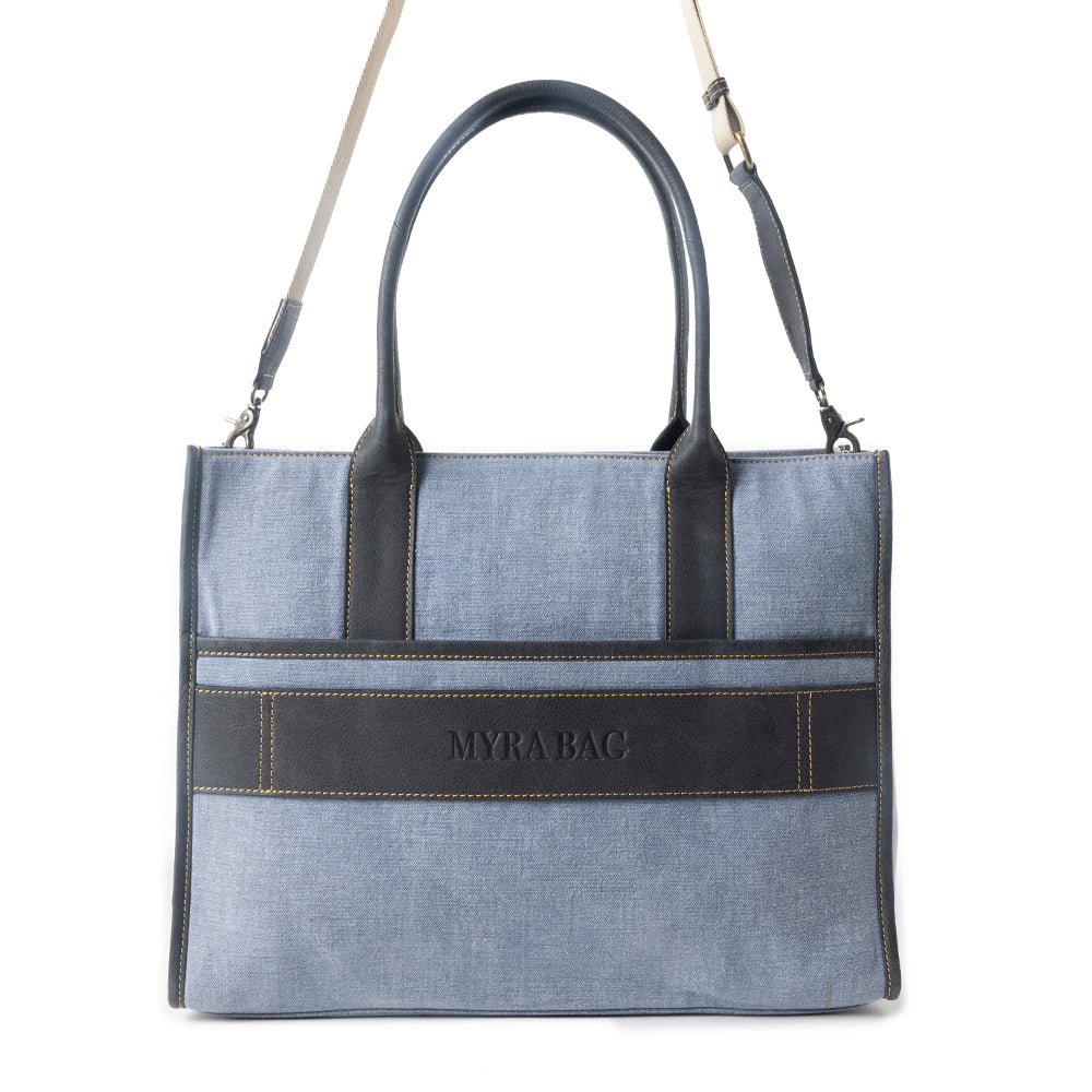 Sel de Mer Tote Bag in Blue