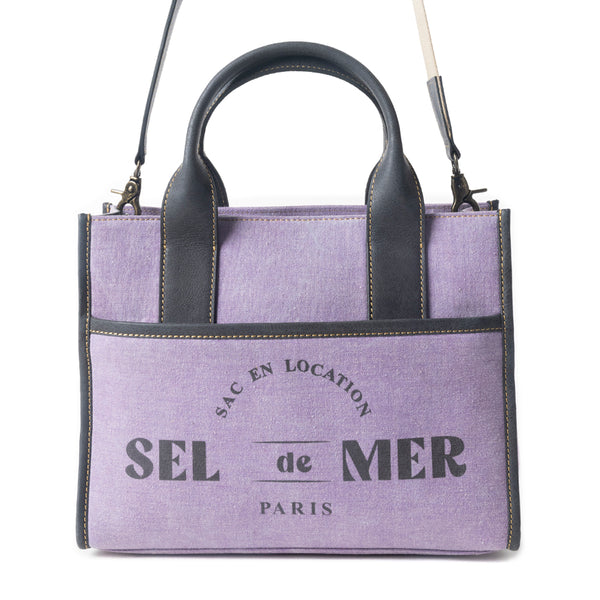 Sel de Mer Crossbody Bag in Purple - Myra USA