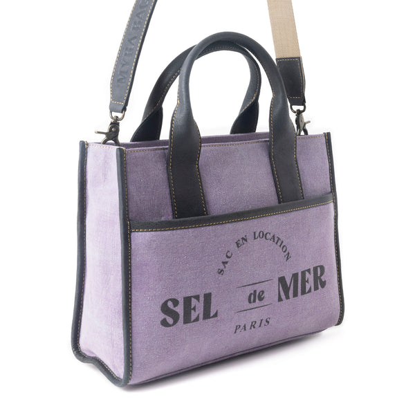 Sel de Mer Crossbody Bag in Purple - Myra USA