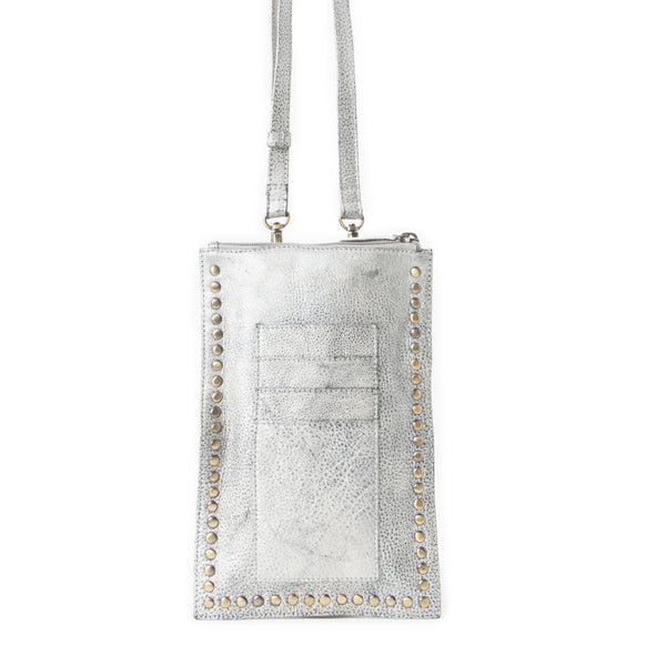 Western Wanderer Leather Bag in White - Myra USA