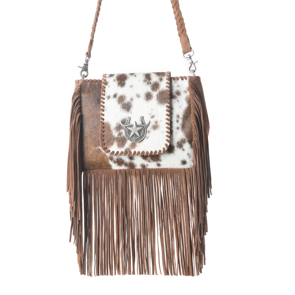 Wildhide Fringe Leather Bag in Desert Mocha