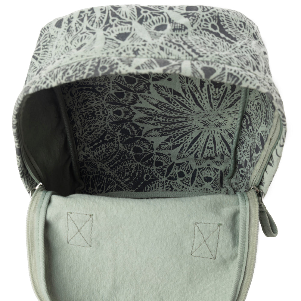 Myra Juniper Bloom Backpack in Forest Lace - Myra USA