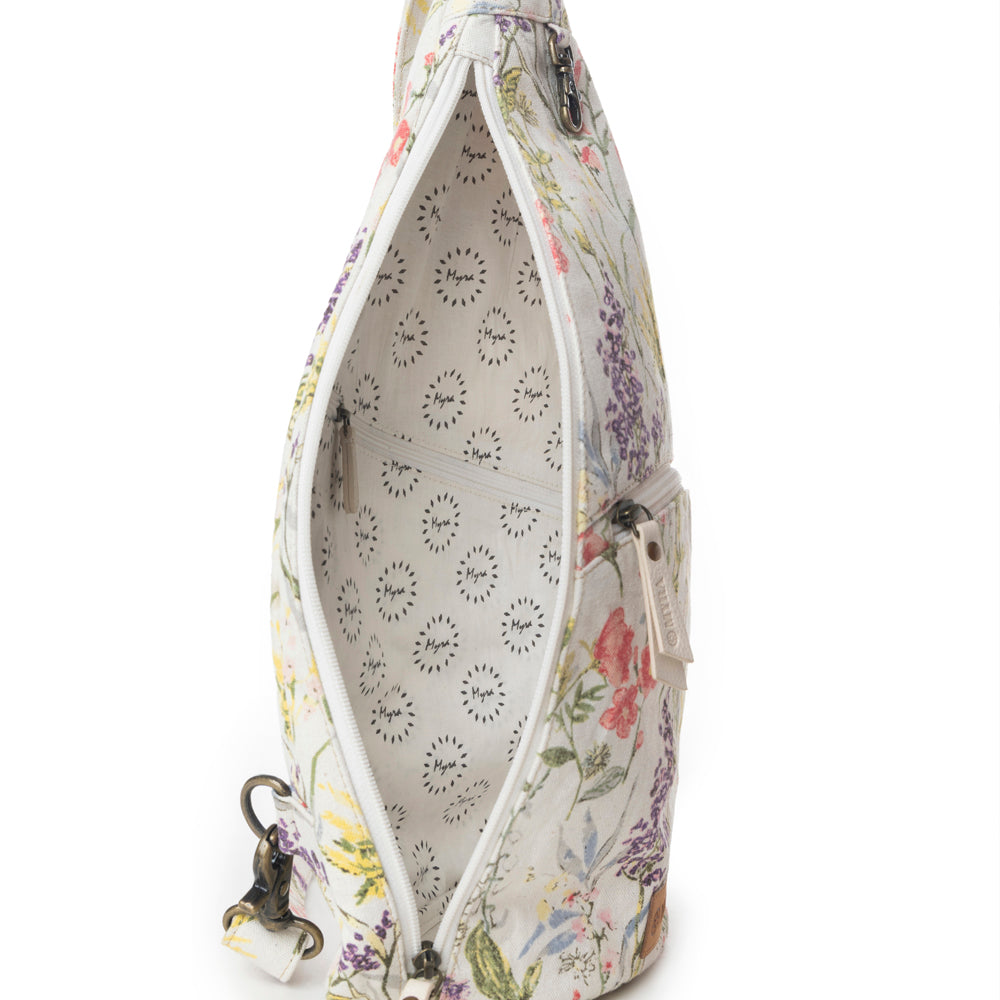 Myra Summer Whisper Fanny Pack Bag in Verde Bloom - Myra USA