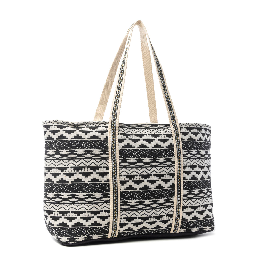 Myra Nocturne Mesa Weekender Bag in Midnight Ivory