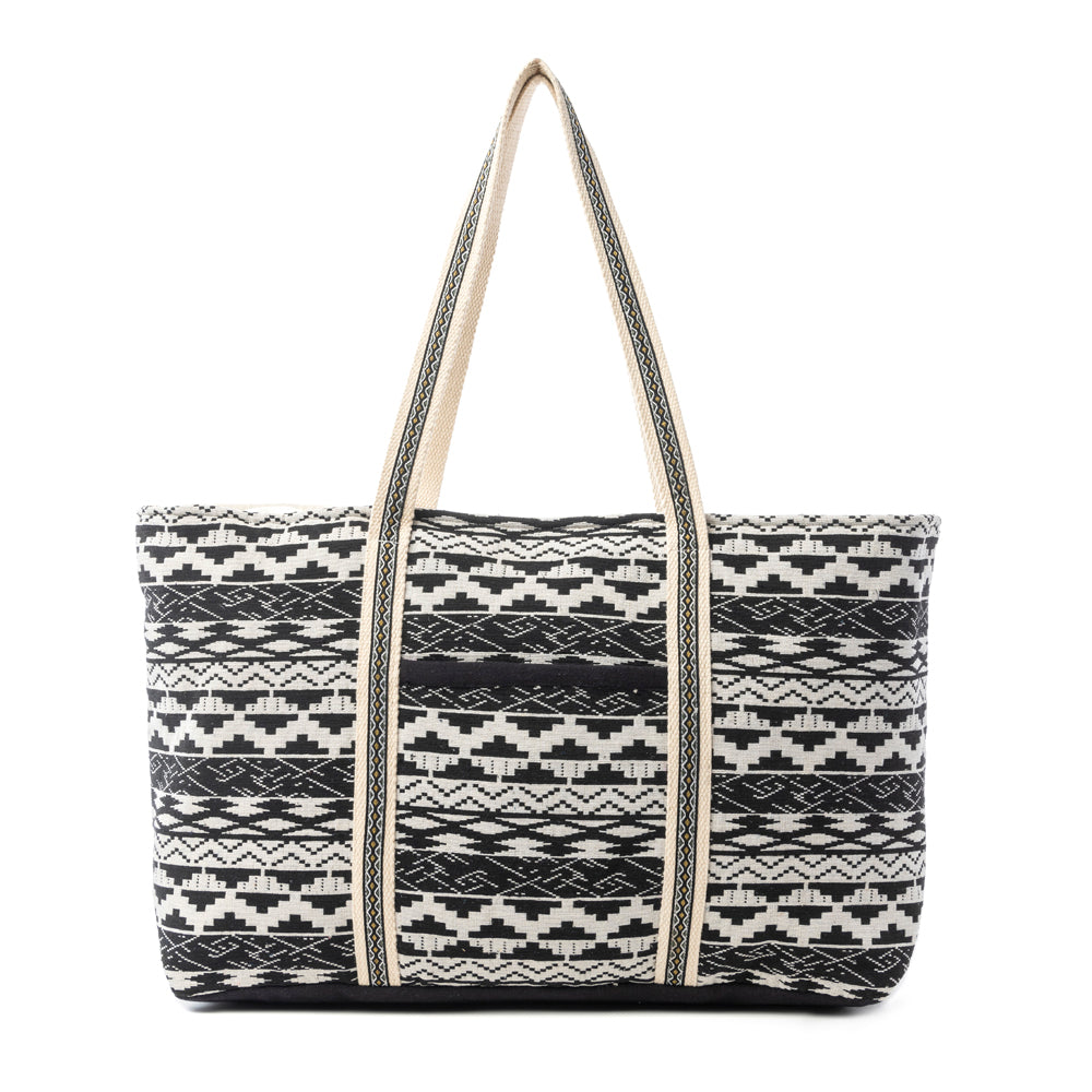 Myra Nocturne Mesa Weekender Bag in Midnight Ivory