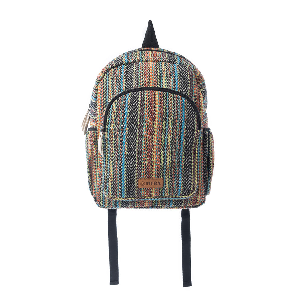 Myra Gypsy Loom Backpack in Autumn Amber