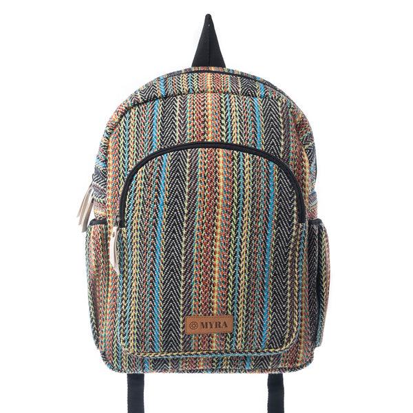 Myra Gypsy Loom Backpack in Autumn Amber - Myra USA