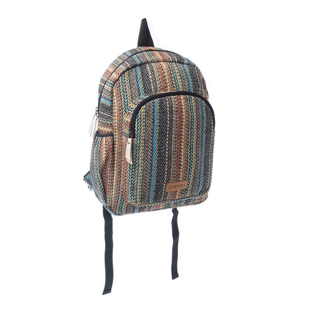 Myra Gypsy Loom Backpack in Autumn Amber