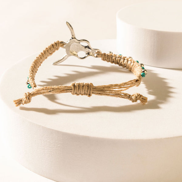 Wildhorn Totem Bracelet in Sandy Beige - Myra USA