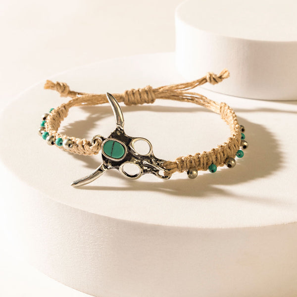 Wildhorn Totem Bracelet in Sandy Beige - Myra USA