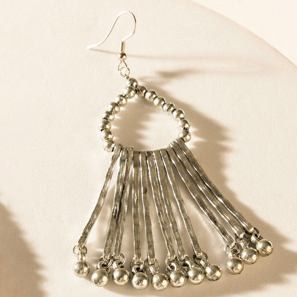 Emily Glow Earrings in Moonshine Silver - Myra USA