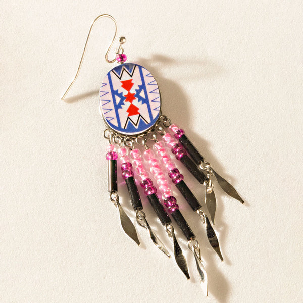 Apache Rose Earrings in Prairie Rose - Myra USA