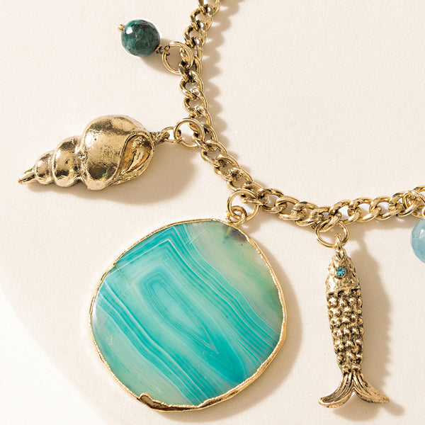 Myra Aurelia’s Secrets Bracelet in Coral Gold - Myra USA