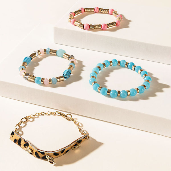 Sedona Skies Bracelet in Dusty Cerulean - Myra USA