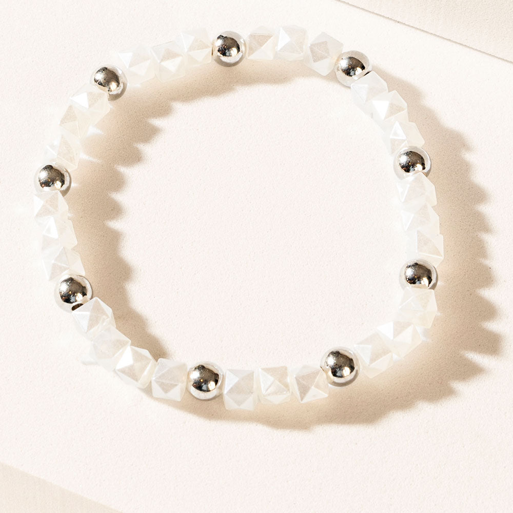 Ashen Aura Bracelet in Frost Grey - Myra USA