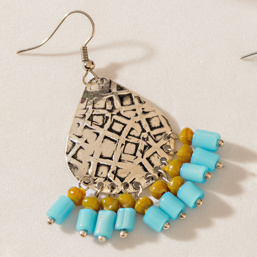 Mesa Melody Earrings in Desert Blue - Myra USA