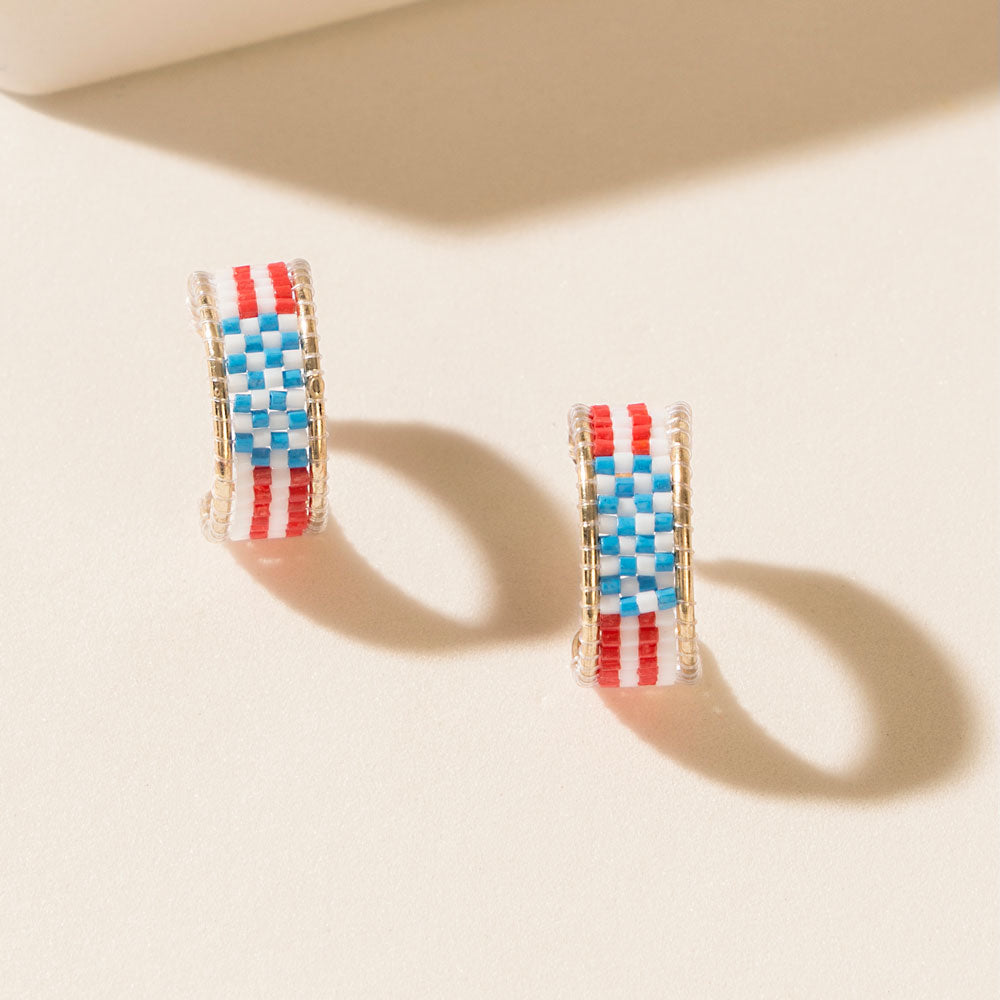 Republic Rosie Earrings in Sunny Cherry - Myra USA