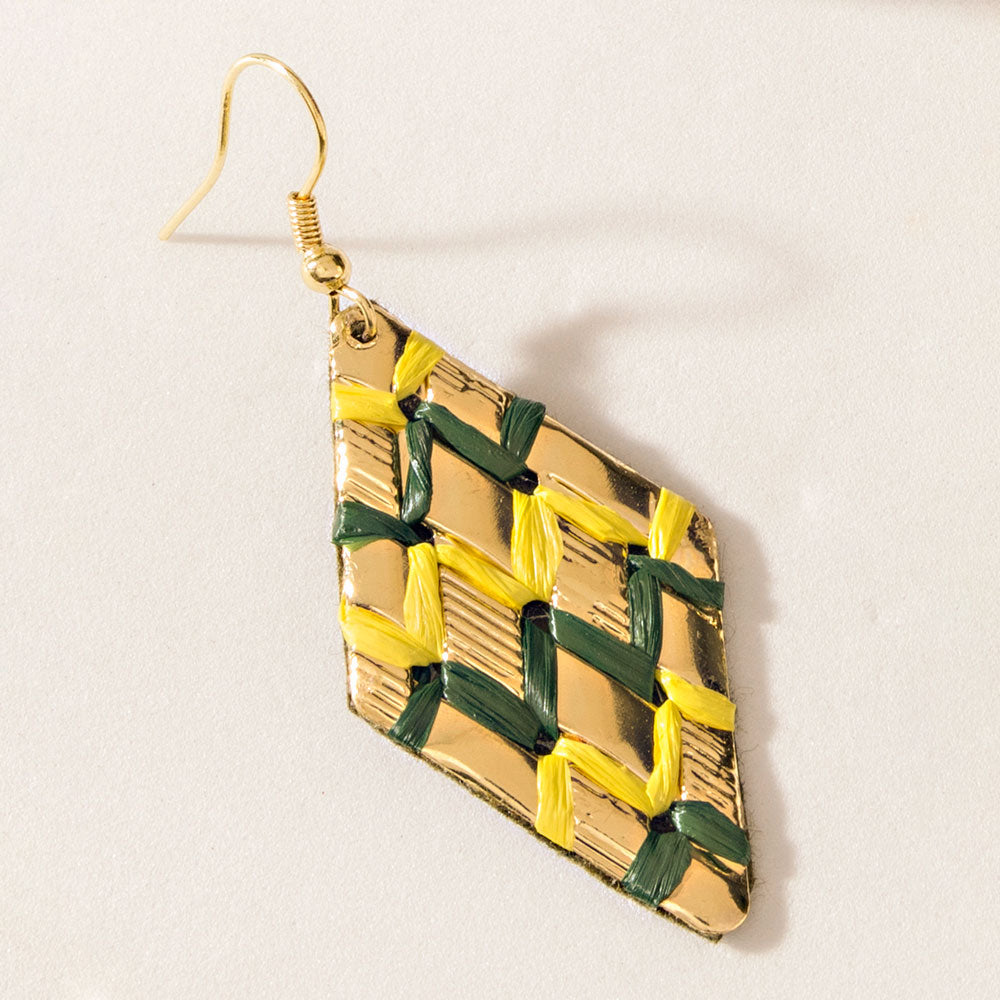Zest & Forest Earrings in Sundrop Green - Myra USA