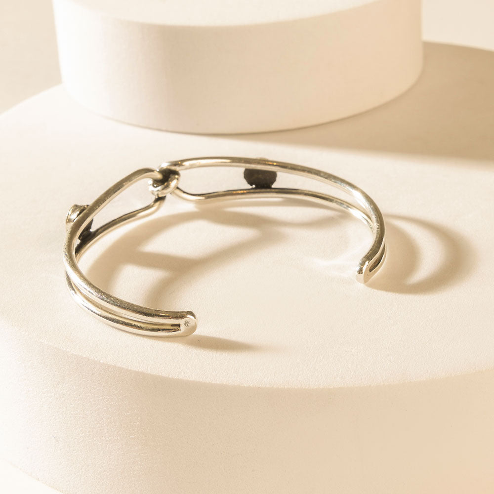 Rider’s Promise Cuff in Wild Silver - Myra USA