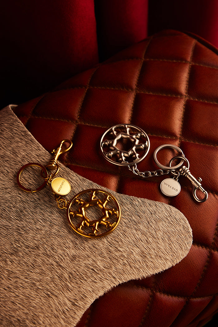 Myra Legacy Loop Charm in Matt Nickel