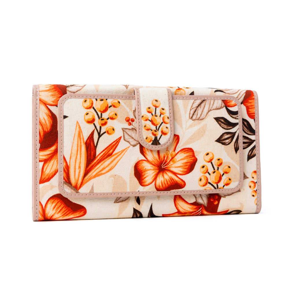 Myra Amber Grove Woven Wallet in Golden Sienna