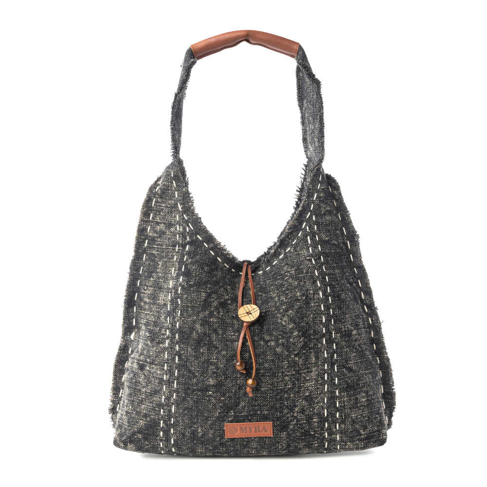 Myra Ravencliff Shoulder Bag in Midnight Stitch - Myra USA