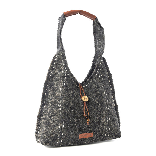 Myra Ravencliff Shoulder Bag in Midnight Stitch - Myra USA