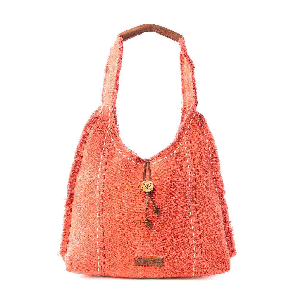 Myra Wild Scarlet Shoulder Bag in Desert Hibiscus