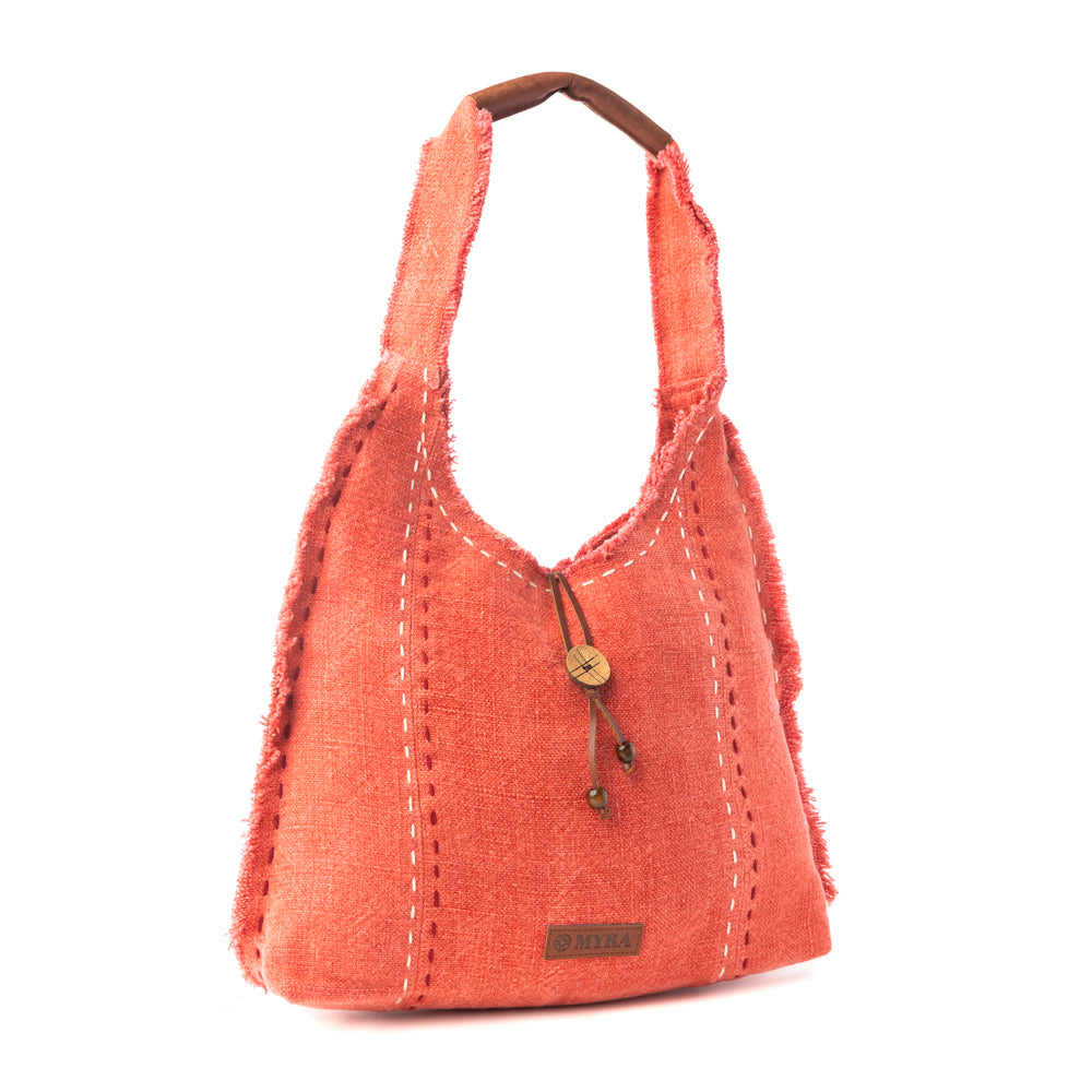 Myra Wild Scarlet Shoulder Bag in Desert Hibiscus