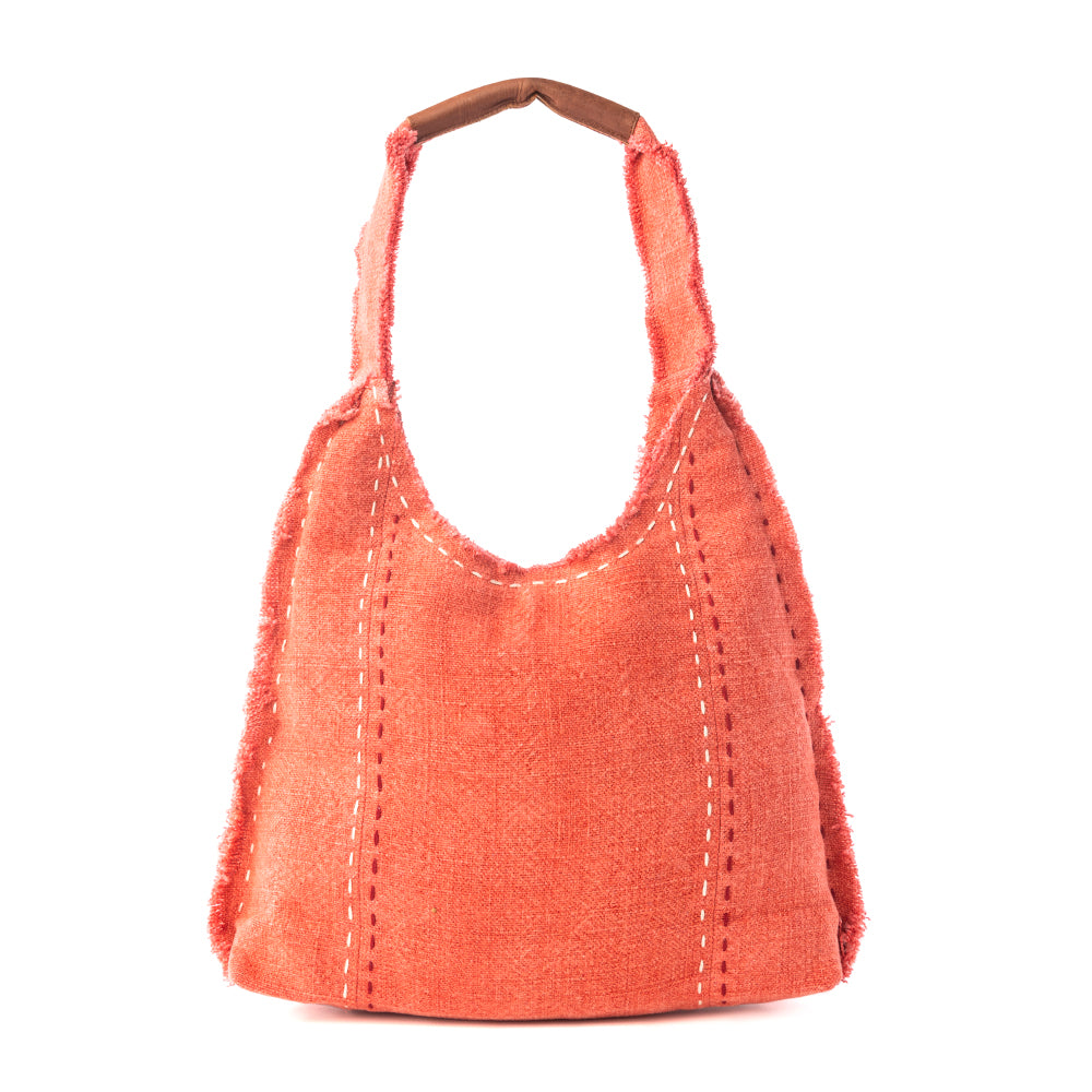 Myra Wild Scarlet Shoulder Bag in Desert Hibiscus – Myra USA