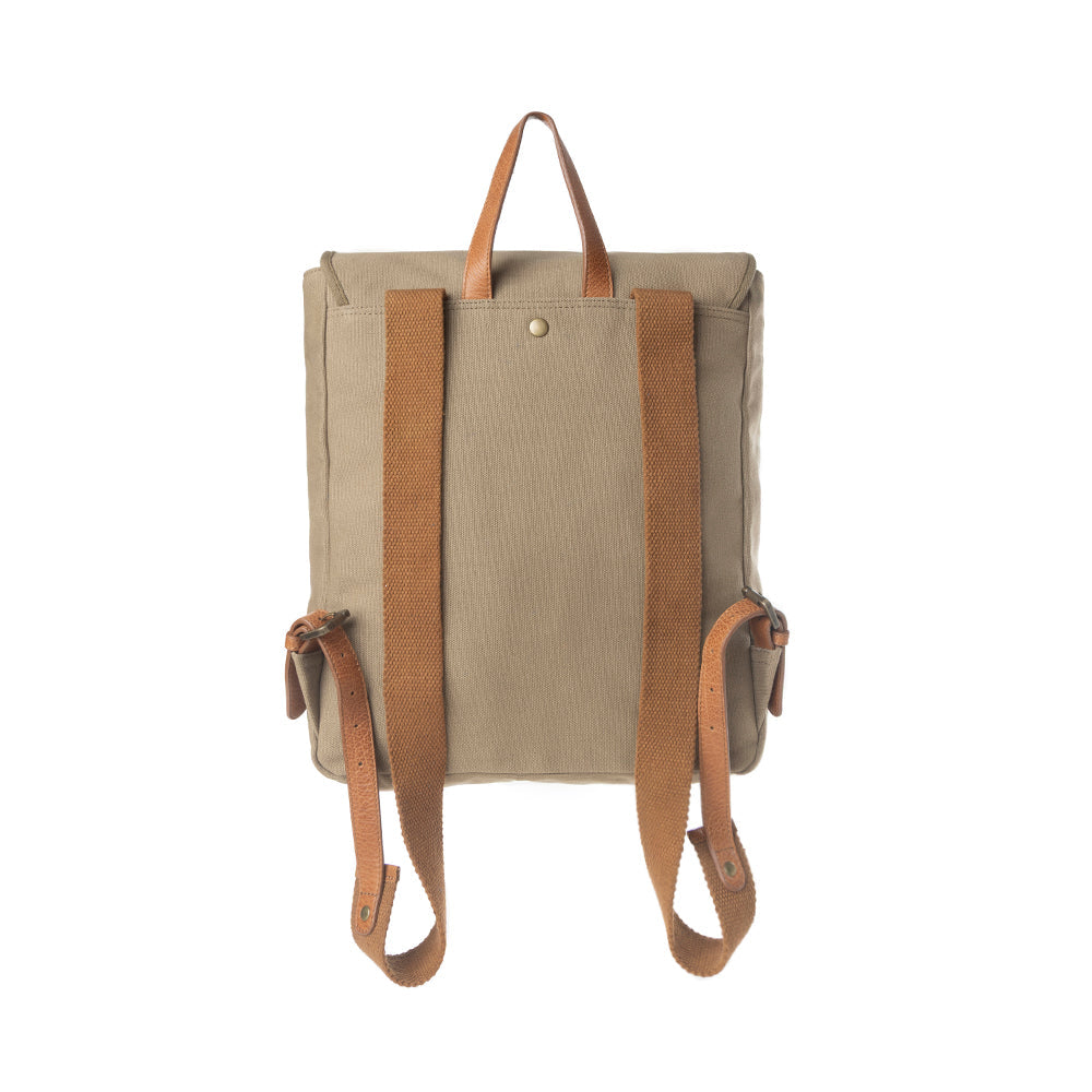Myra Creekside Essentials Backpack in Canyon Olive - Myra USA