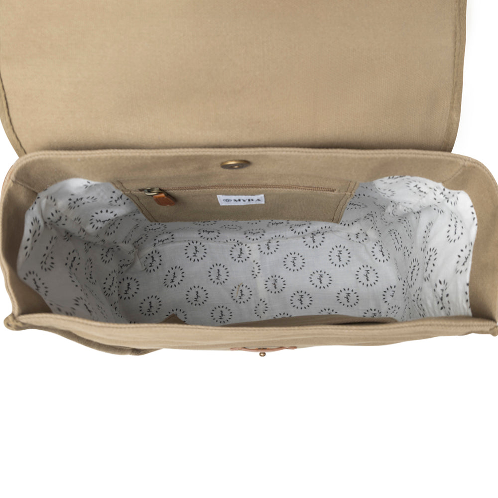 Myra Creekside Essentials Backpack in Canyon Olive - Myra USA