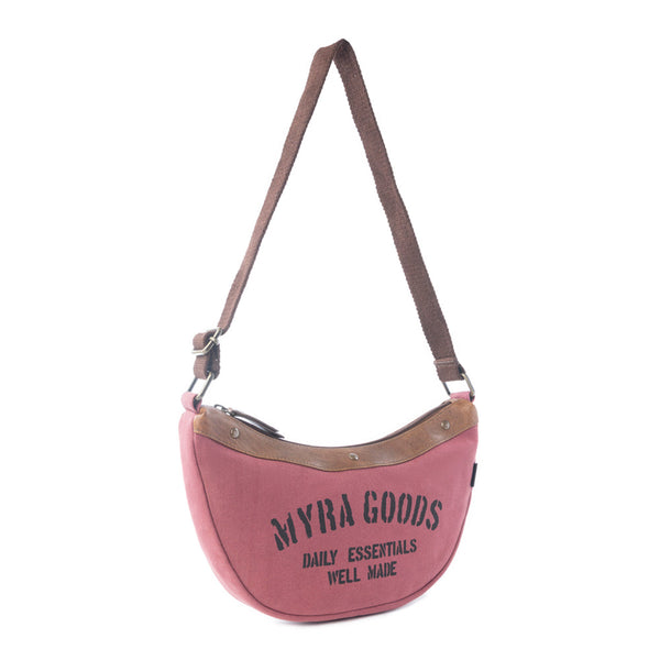 Myra Goods Mauve Ridge Crossbody Bag in Dusty Rose - Myra USA